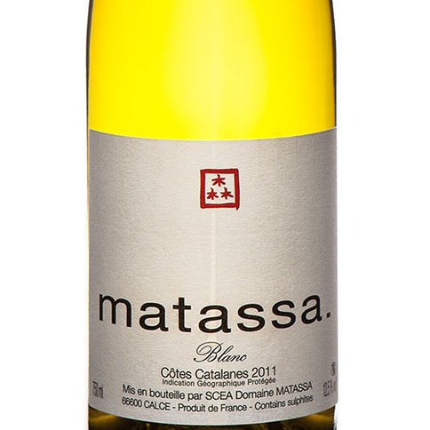 Vin De France Blanc "Matassa" 2020 - Domaine Matassa