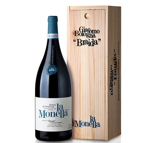 Barbera del Monferrato Frizzante DOC “La Monella” 2023 Magnum - Braida di Giacomo Bologna (cassetta di legno)