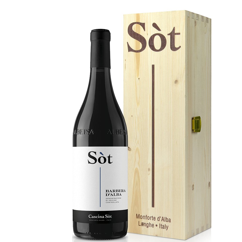 Barbera d'Alba DOC 2022 - Cascina Sòt (cassetta di legno)