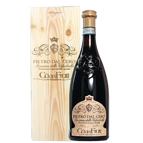 Amarone della Valpolicella DOCG "Pietro Dal Cero" 2019 - Cà dei Frati (cassetta di legno)