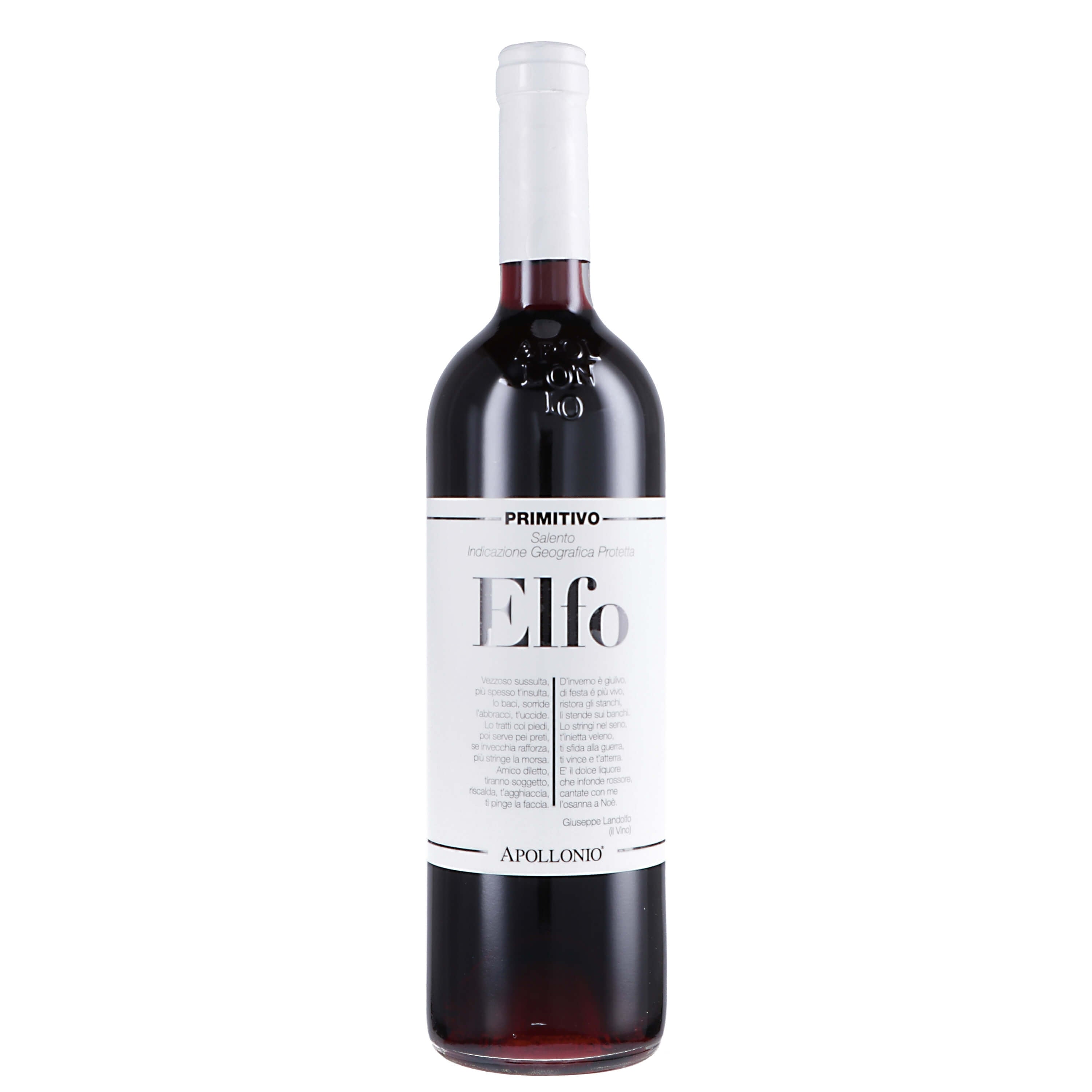Salento Primitivo IGP "Elfo" 2025 - Apollonio