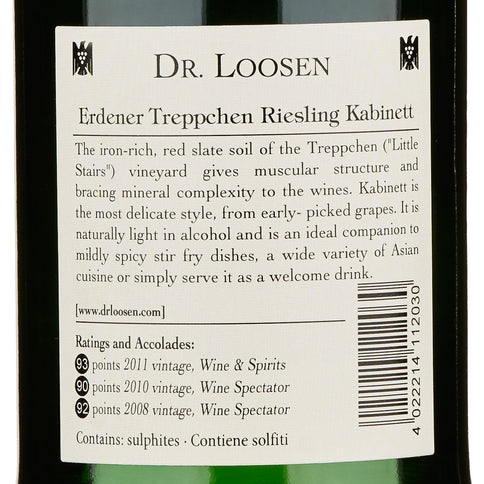 Mosel Erdener Treppchen Riesling Kabinett 2022 - Dr. Loosen (tappo stelvin)