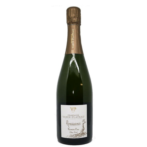 Champagne Extra Brut Blanc de Noirs Premier Cru AOC "Renaissance" Magnum - Vadin-Plateau