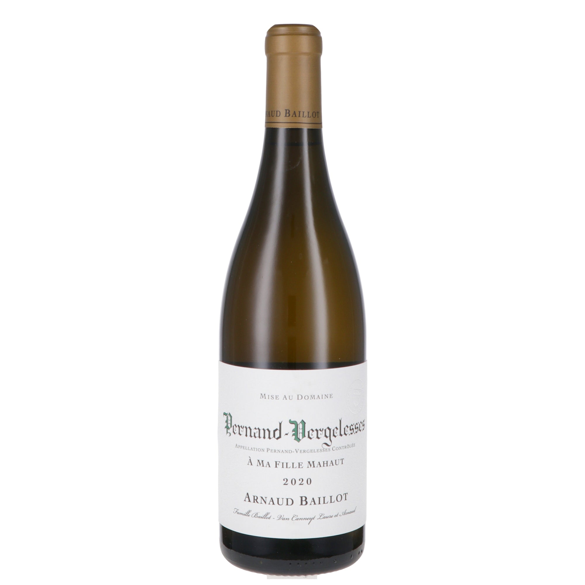 Pernand-Vergelesses AOC "À Ma Fille Mahaut" 2023 - Arnaud Baillot