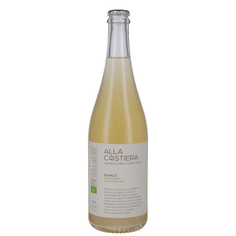 Vino Bianco Frizzante sui Lieviti - Alla Costiera (tappo a corona)