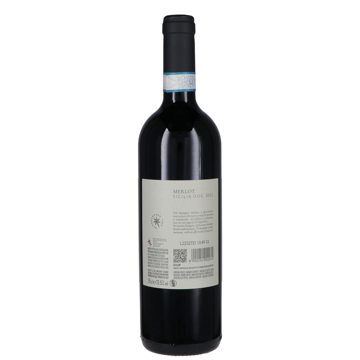 Sicilia Merlot DOC "Rupenera" 2025 - Mandrarossa