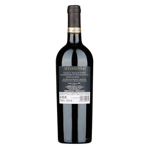 Salice Salentino Rosso Riserva DOP "Selvarossa" 2021 - Due Palme