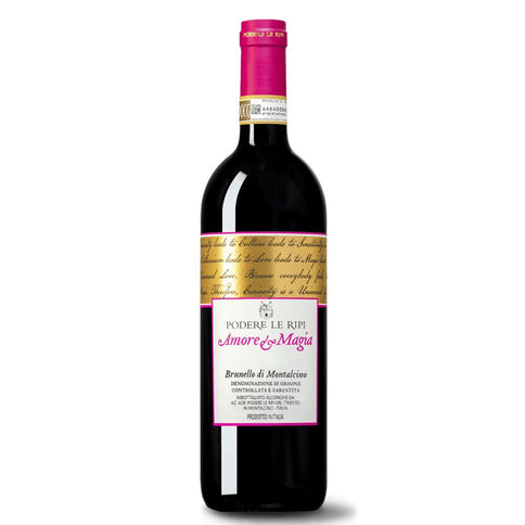 Brunello di Montalcino DOC "Amore e Magia" 2018 - Podere Le Ripi