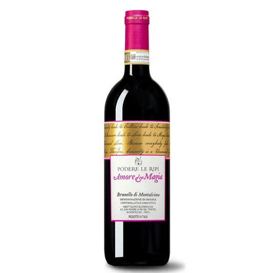 Brunello di Montalcino DOC "Amore e Magia" 2018 - Podere Le Ripi