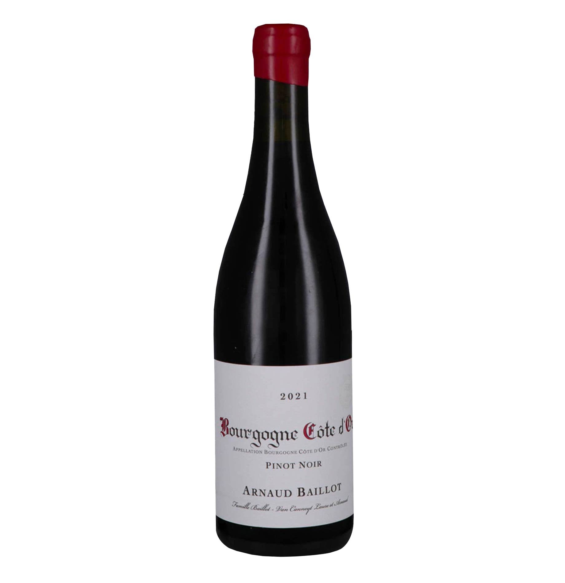 Bourgogne Côte d’Or Rouge AOC 2021 -  Arnaud Baillot
