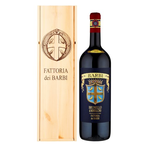 Brunello di Montalcino DOCG 2018 Magnum - Fattoria dei Barbi (cassetta di legno)