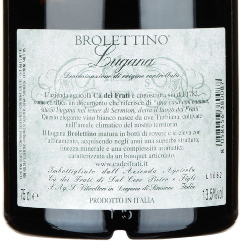 Lugana DOC "Brolettino" 2023 - Cà dei Frati