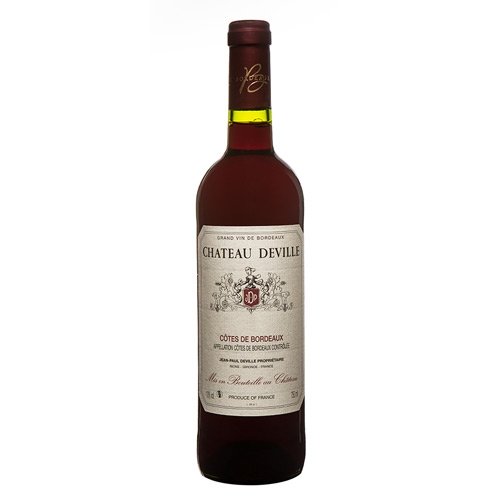 Côtes de Bordeaux AOC Château Deville Rouge 2020 - Château Deville
