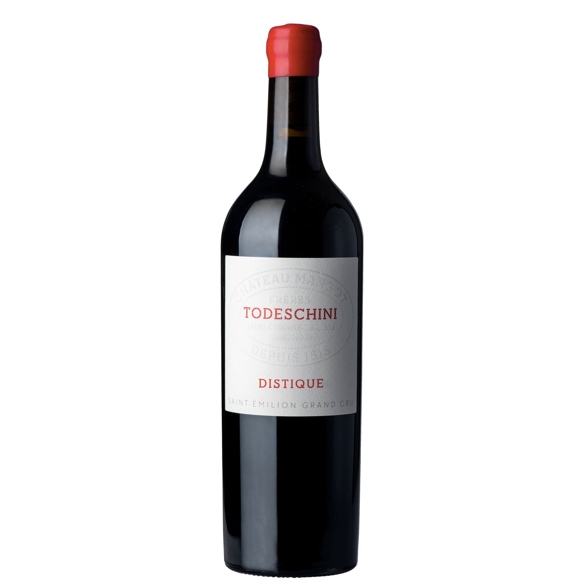 Saint-Émilion Grand Cru "Todeschini Distique N°11" 2018 - Château Mangot