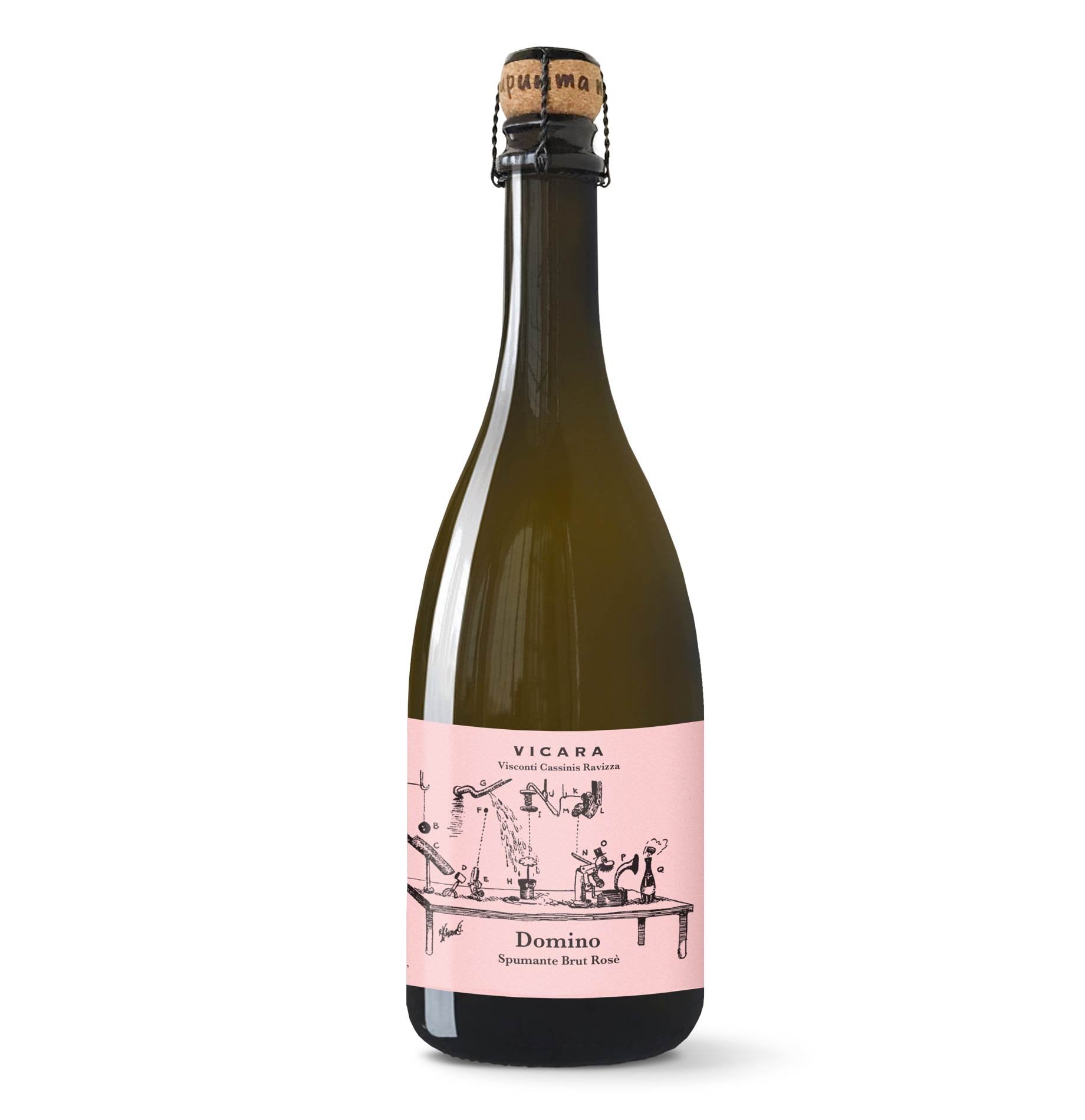 Spumante Brut Rosé "Domino" - Vicara