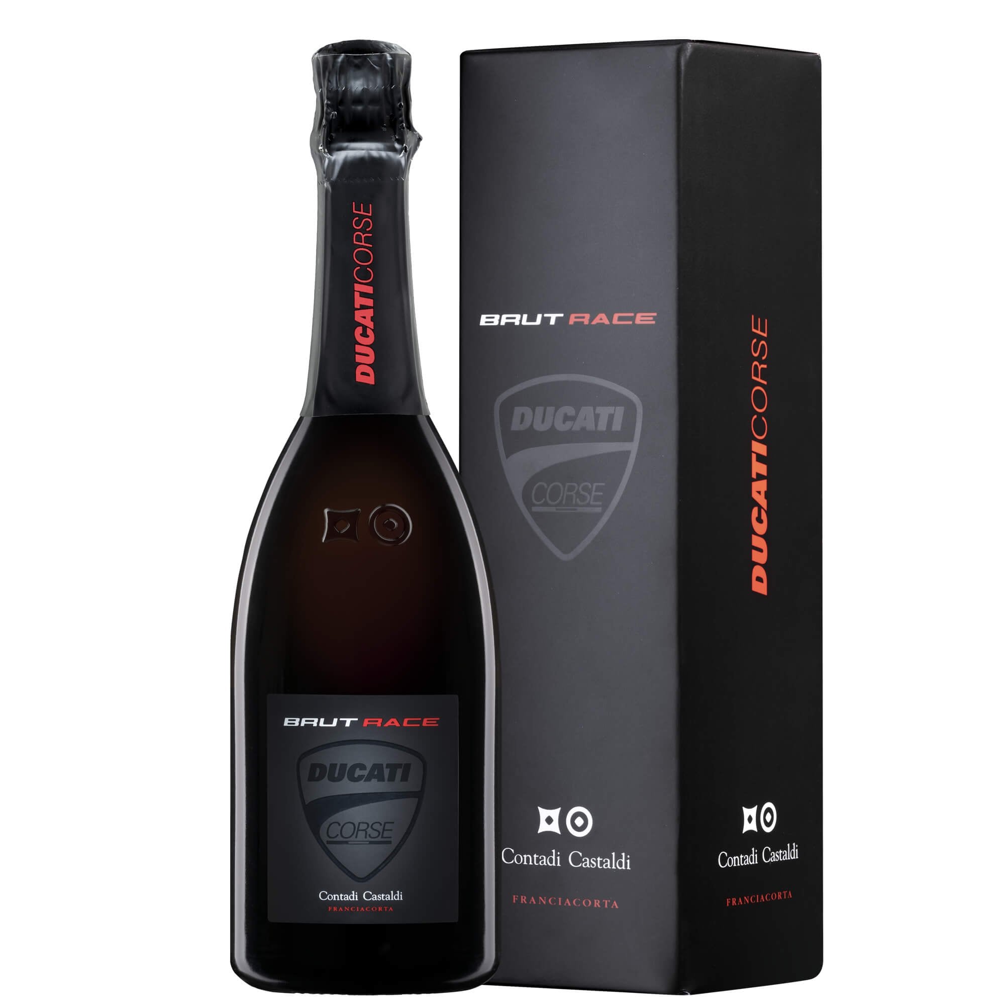 Franciacorta Brut DOCG "Brut Race - Ducati Corse" - Contadi Castaldi (astuccio)