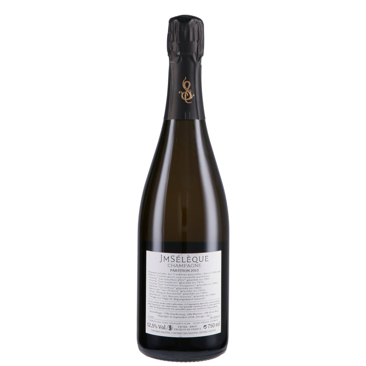 Champagne Extra Brut “Partition” 2018 - J-M Sélèque