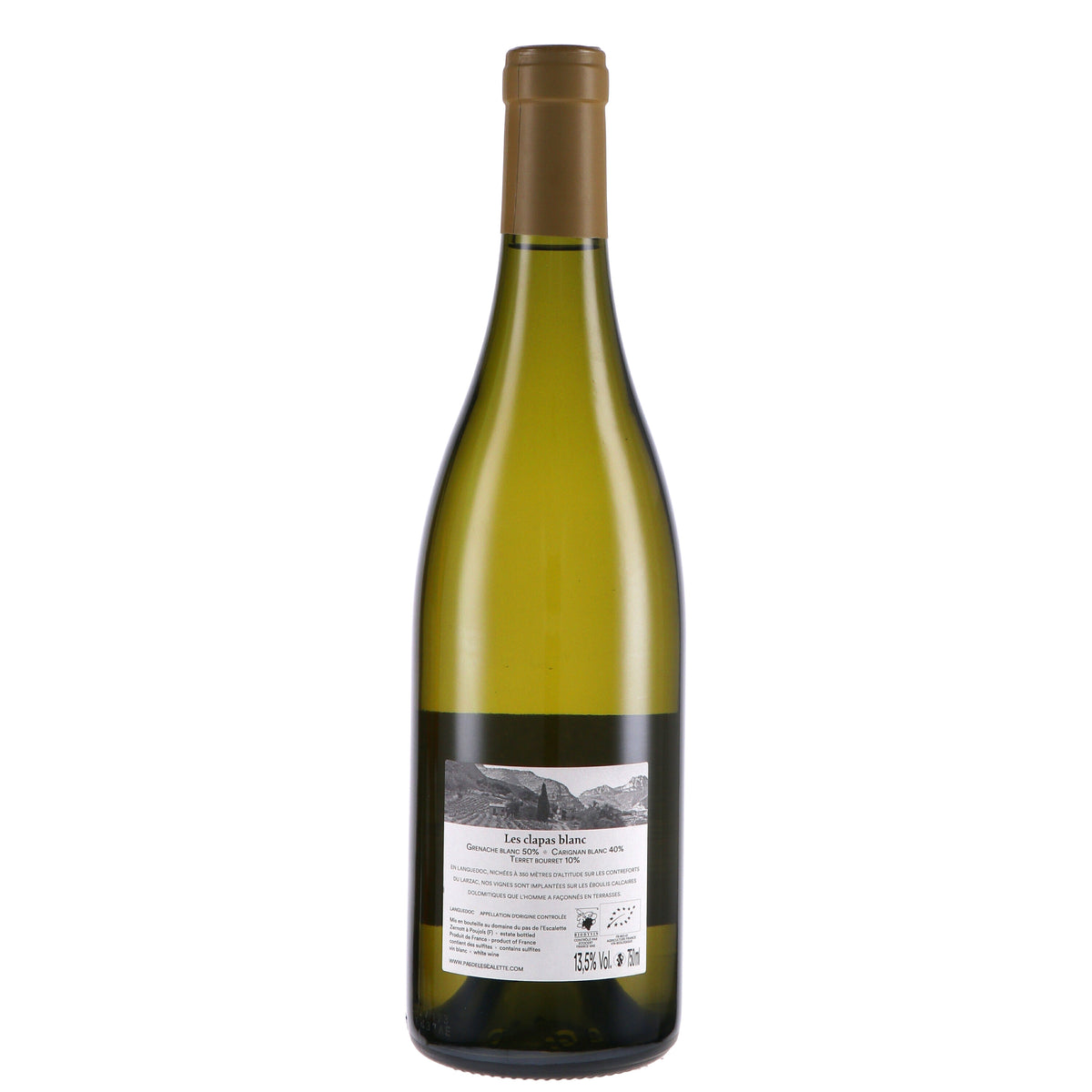 Languedoc "Clapas Blanc" 2022 - Domaine du Pas de l'Escalette