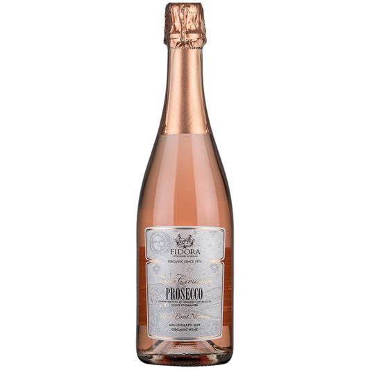 Prosecco Spumante Rosé Brut Nature Doc "Tenuta Crivanetta" 2021 - Fidora