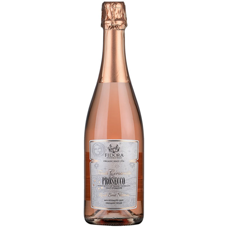 Prosecco Spumante Rosé Brut Nature Doc "Tenuta Crivanetta" 2022 - Fidora