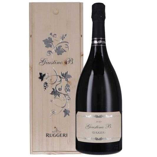 Valdobbiadene Prosecco Superiore DOCG Extra Dry “Giustino B.” 2022 Magnum - Ruggeri (cassetta di legno)
