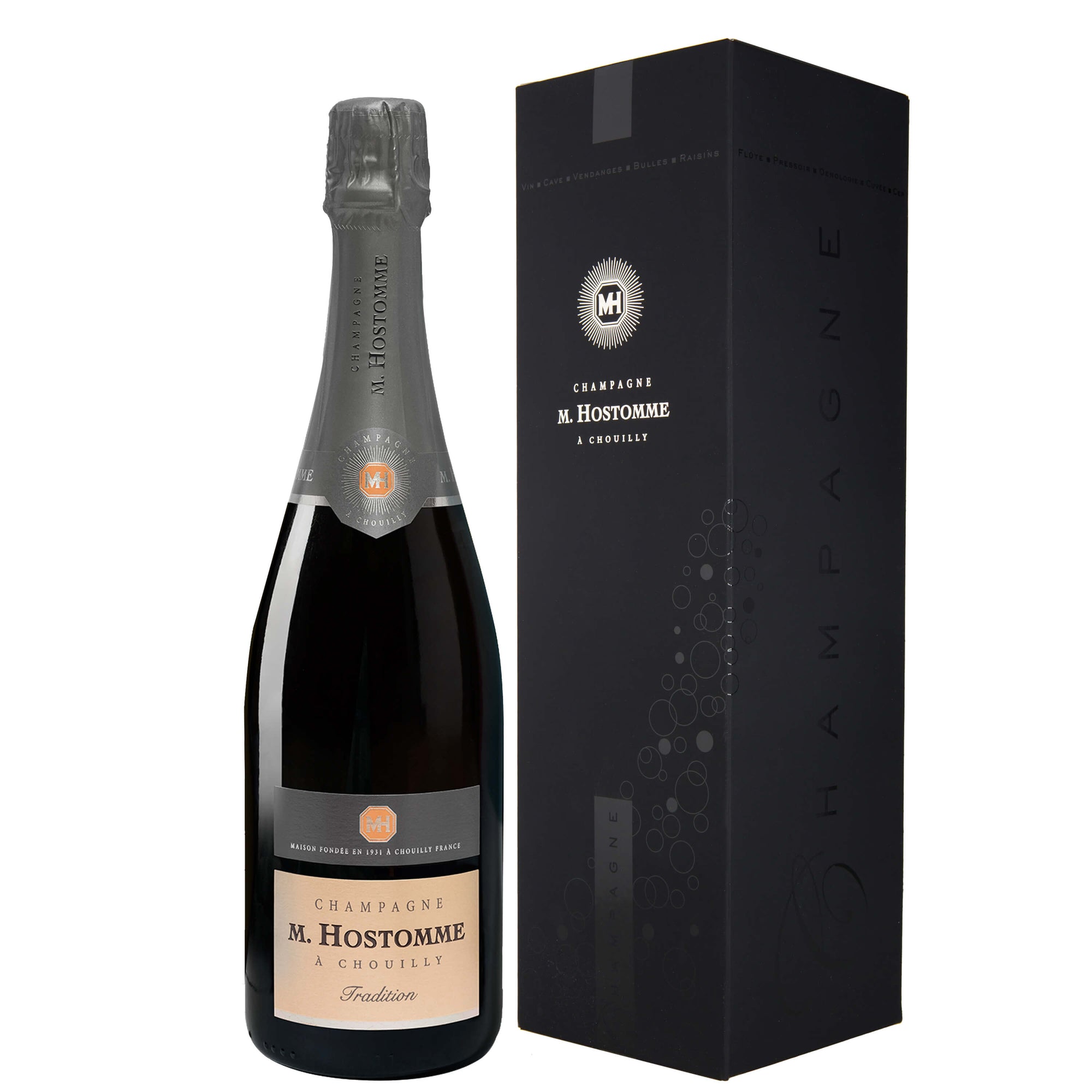 Champagne Brut "Tradition" Magnum - M. Hostomme (coffret)