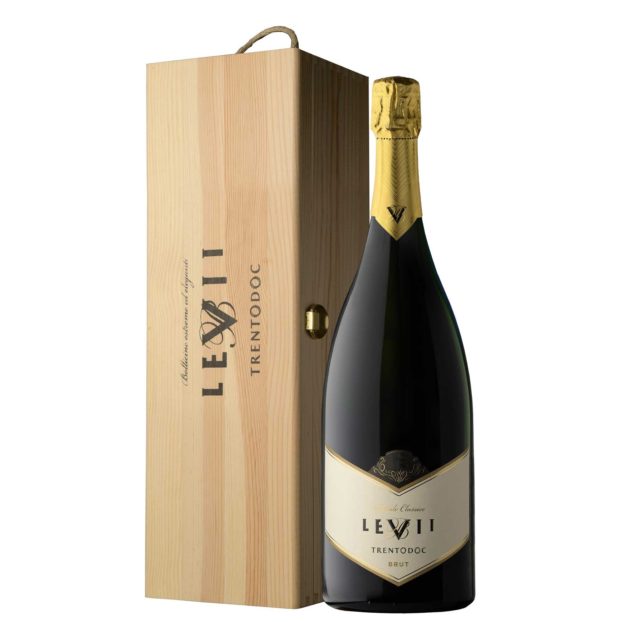 Trento Brut DOC Magnum - Levii (cassetta di legno)