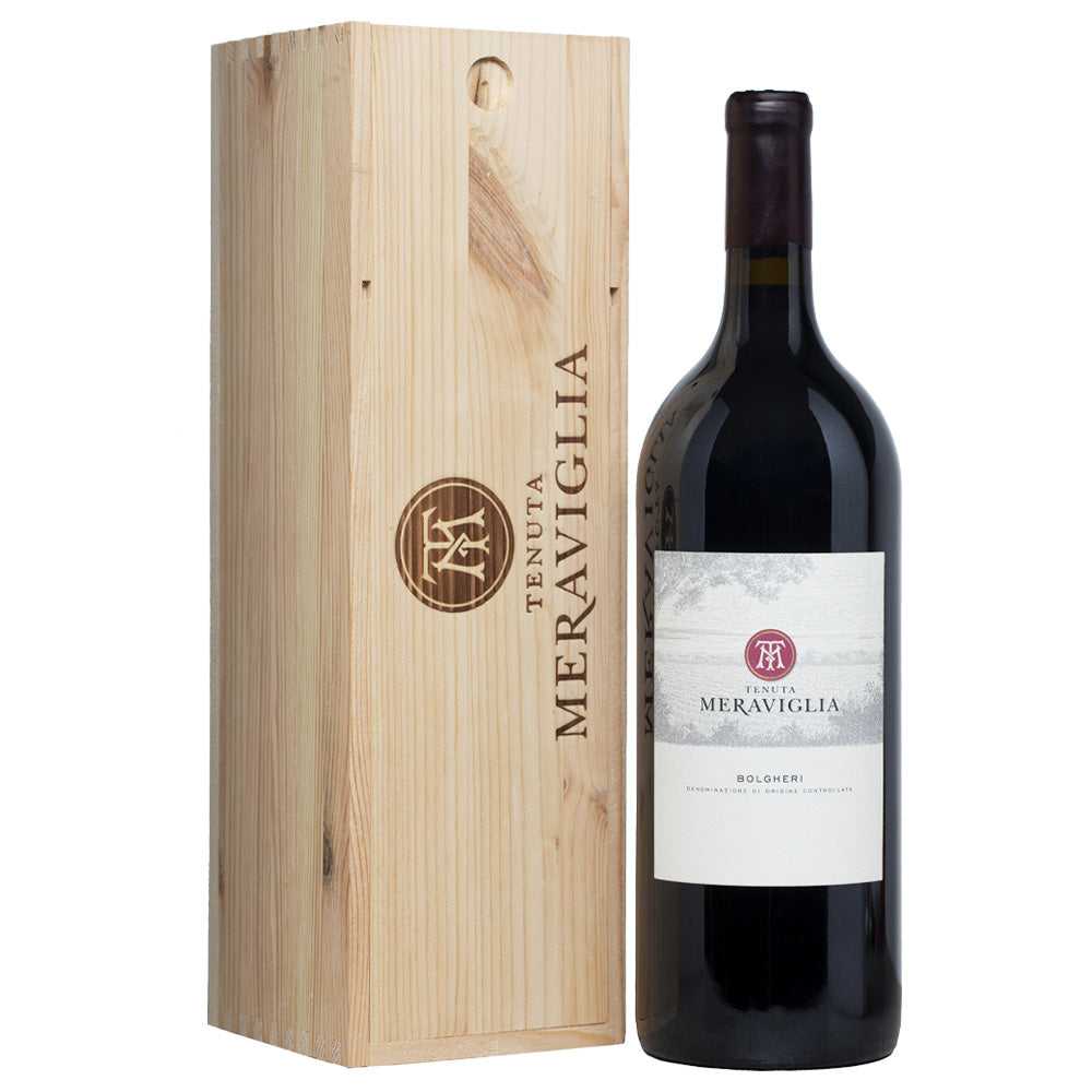 Bolgheri Rosso DOC 2022 Magnum - Tenuta Meraviglia (cassetta di legno)