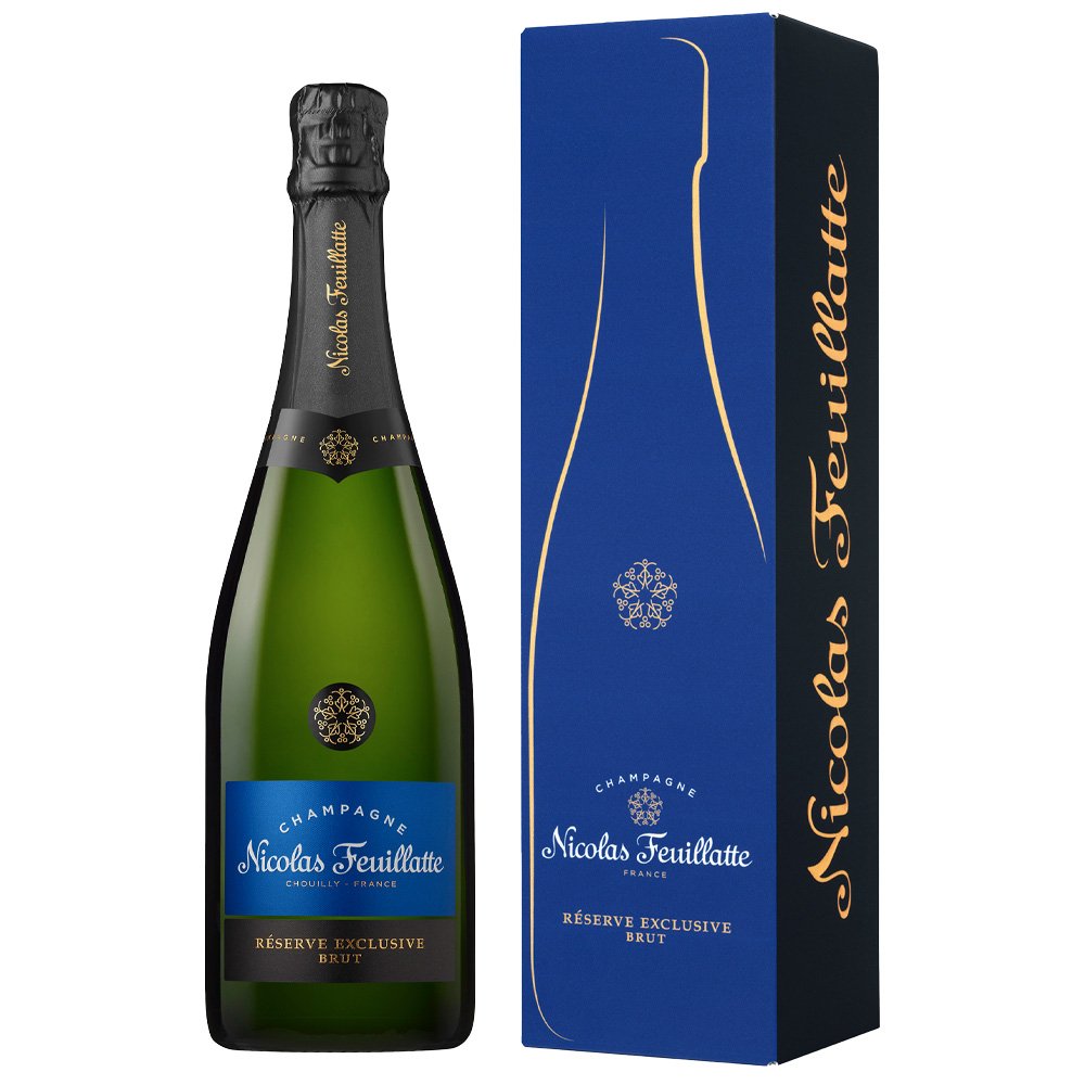 Champagne Brut Réserve Exclusive - Nicolas Feuillatte (astuccio)