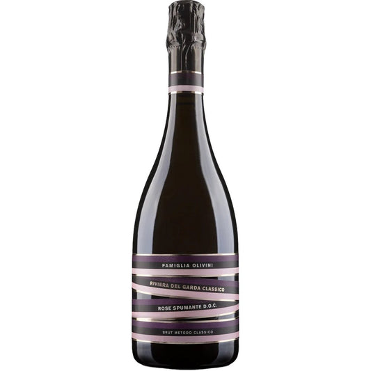 Riviera del Garda Classico DOC Spumante Brut Rosé 2021 - Famiglia Olivini