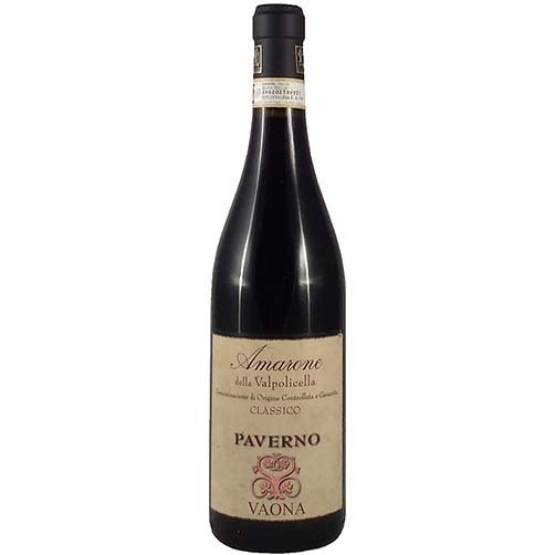 Amarone della Valpolicella Classico DOCG "Paverno" 2018 - Vaona