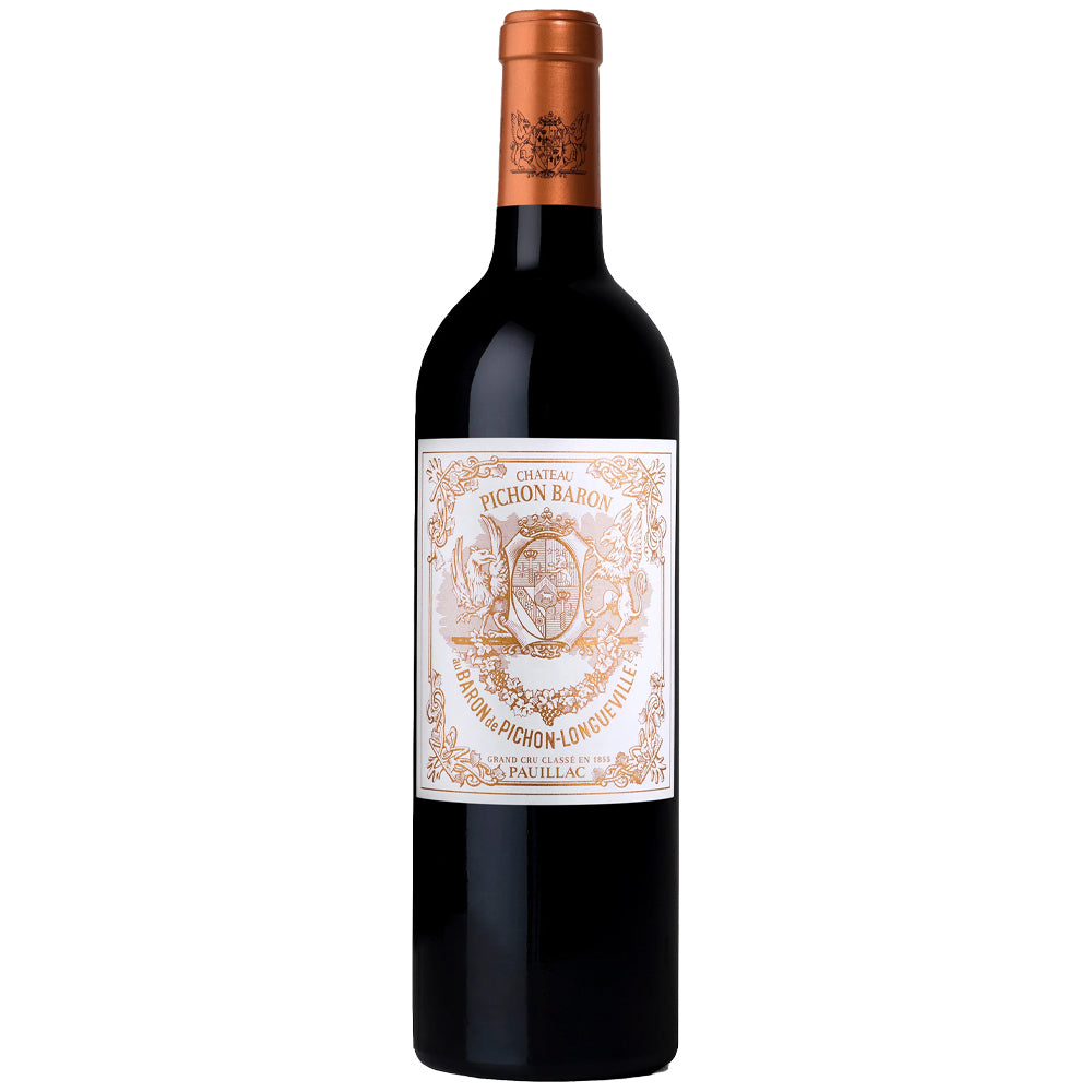 Pauillac AOC Grand Cru Classé 2023 - Château Pichon Baron (cassetta di legno)