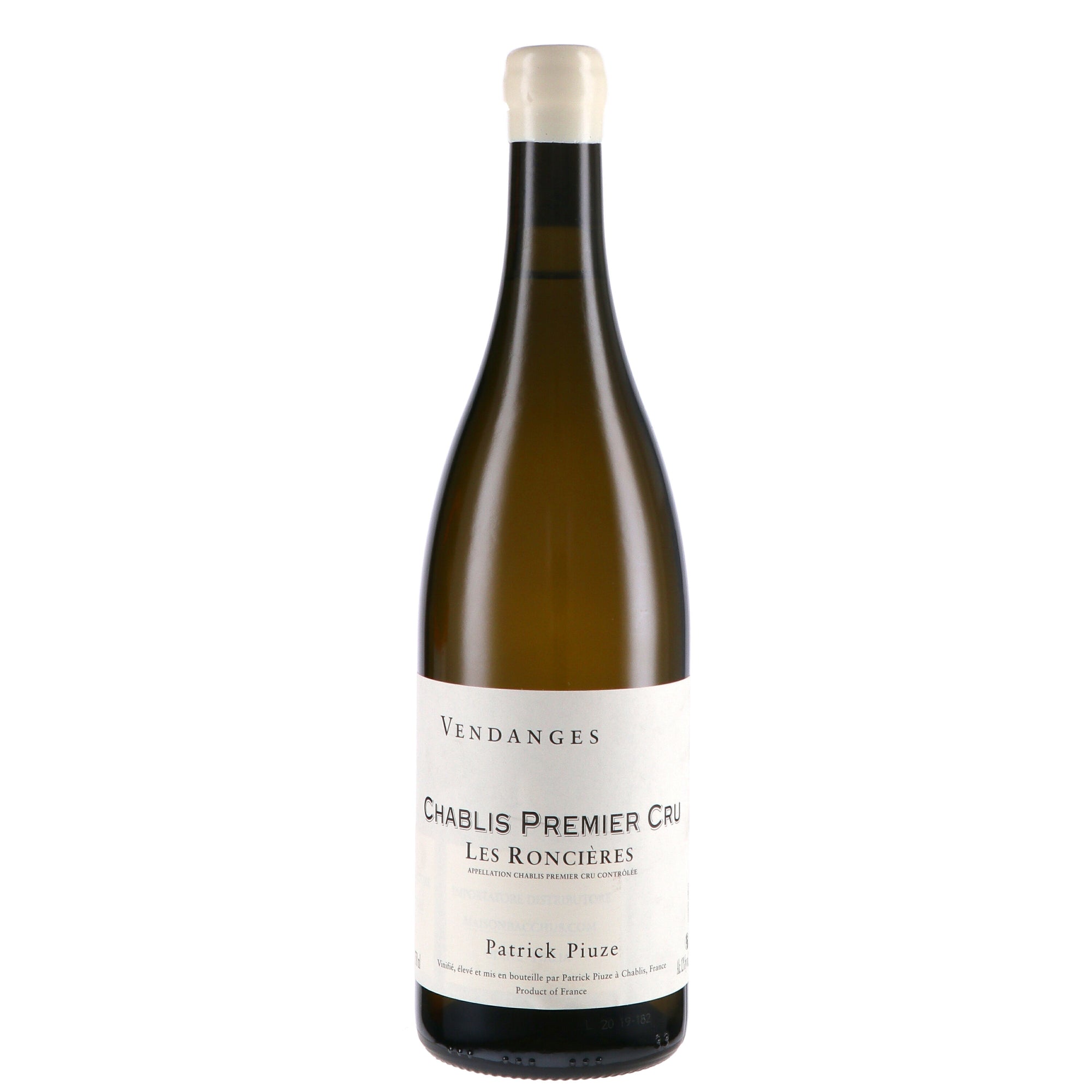 Chablis 1er Cru Les Roncieres 2023 - Patrick Piuze
