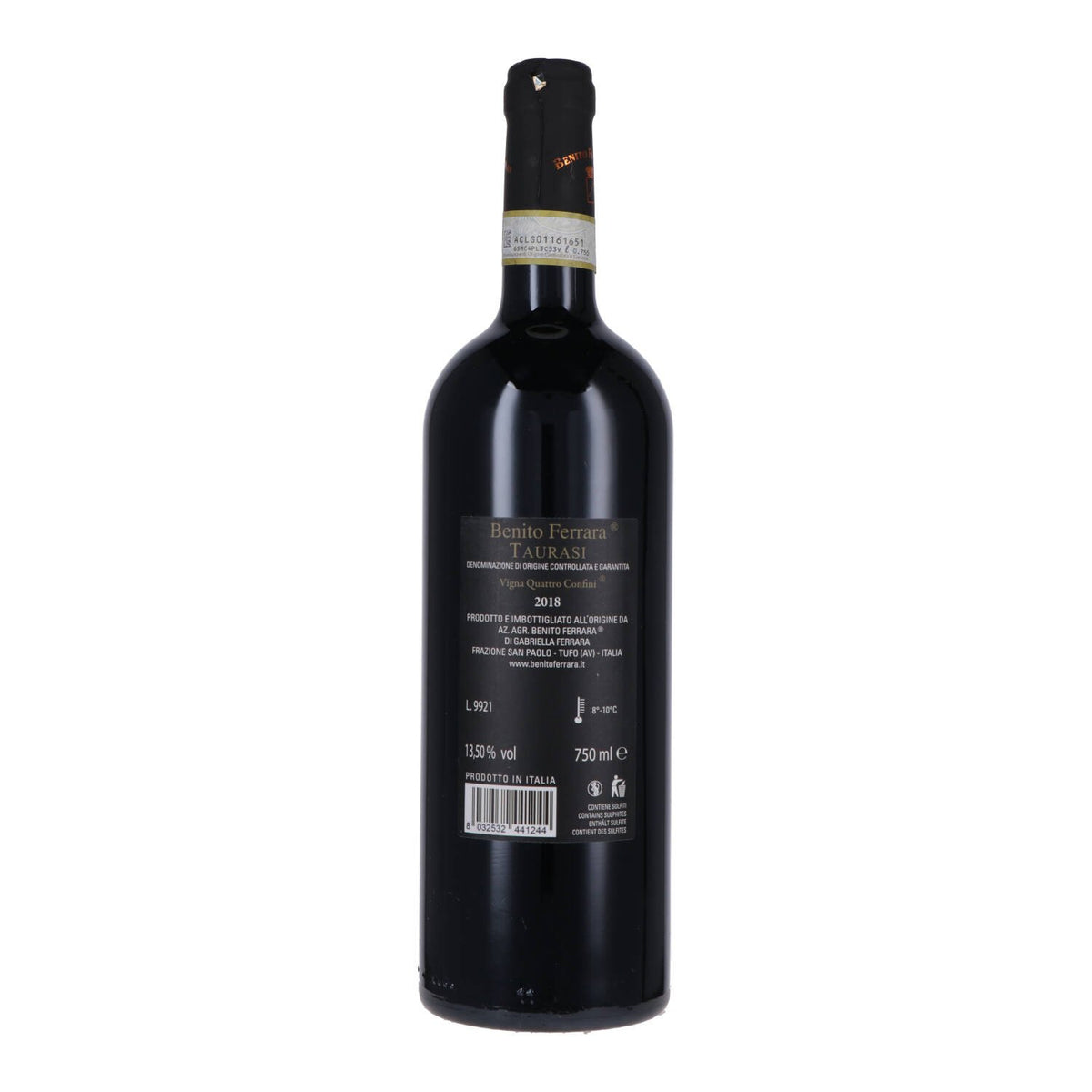 Taurasi DOCG “Vigna Quattro Confini” 2021 - Benito Ferrara
