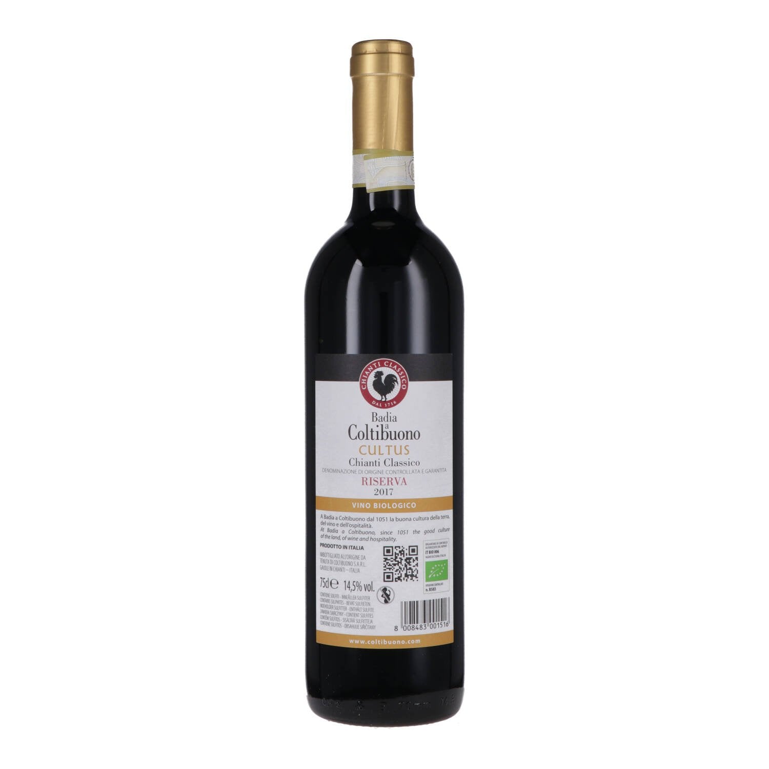 Chianti Classico Riserva "Cultus" DOCG 2019 - Badia a Coltibuono
