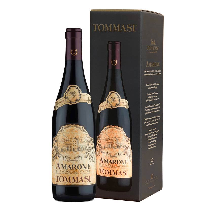 Amarone della Valpolicella Classico DOCG 2021 - Tommasi (astuccio)