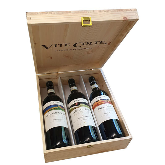 "Paesi Tuoi" 2021 + "La Casa in Collina" 2021 + "La Luna e i Falò" 2022 - Vite Colte (cassetta di legno)