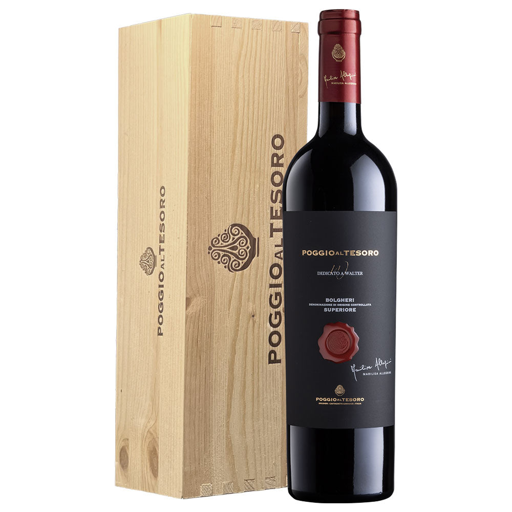 Bolgheri Superiore DOC "Poggio al Tesoro Dedicato a Walter" 2020 - Poggio al Tesoro, Marilisa Allegrini (cassetta di legno)
